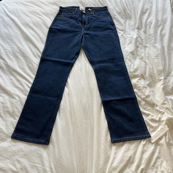 NWT Reformation‎ Jax Stretch High Rise Straight Jeans in Seneca in Size 30 - Picture 9 of 13